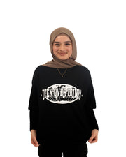 Deen over dunya Tshirt - Black