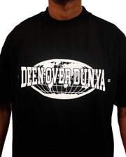 Deen over dunya Tshirt - Black