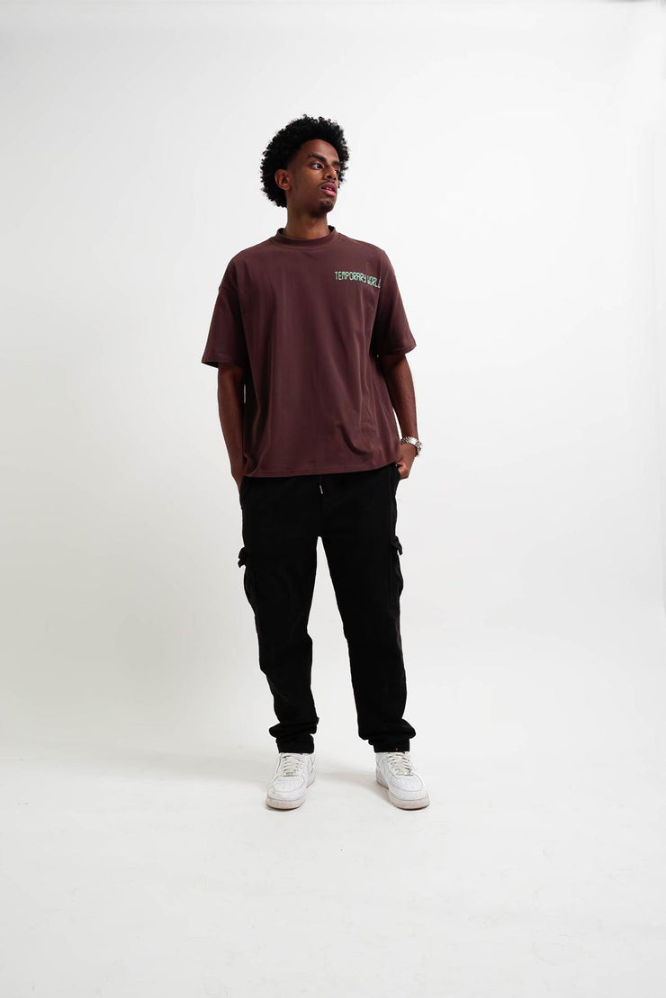 Temporary World T-Shirt - Mocha Brown